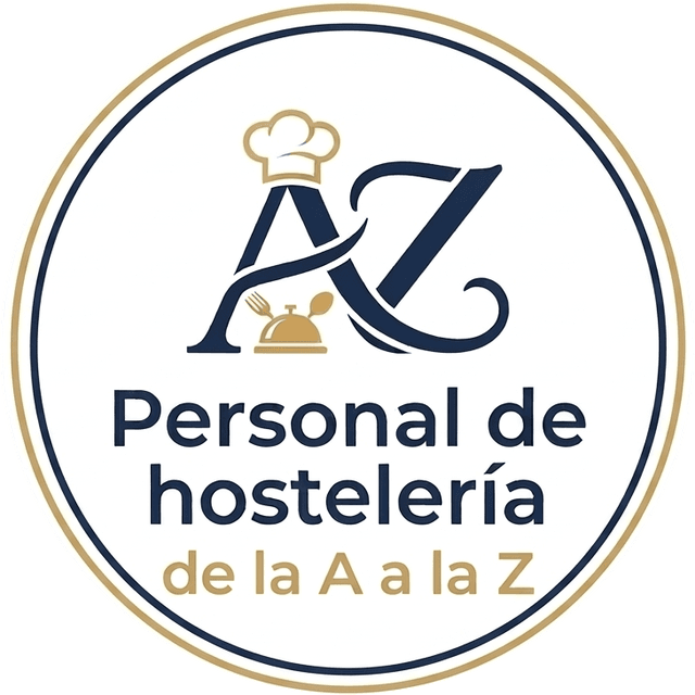 Logotipo de De la A a la Z: personal de hostelería de la A a la Z